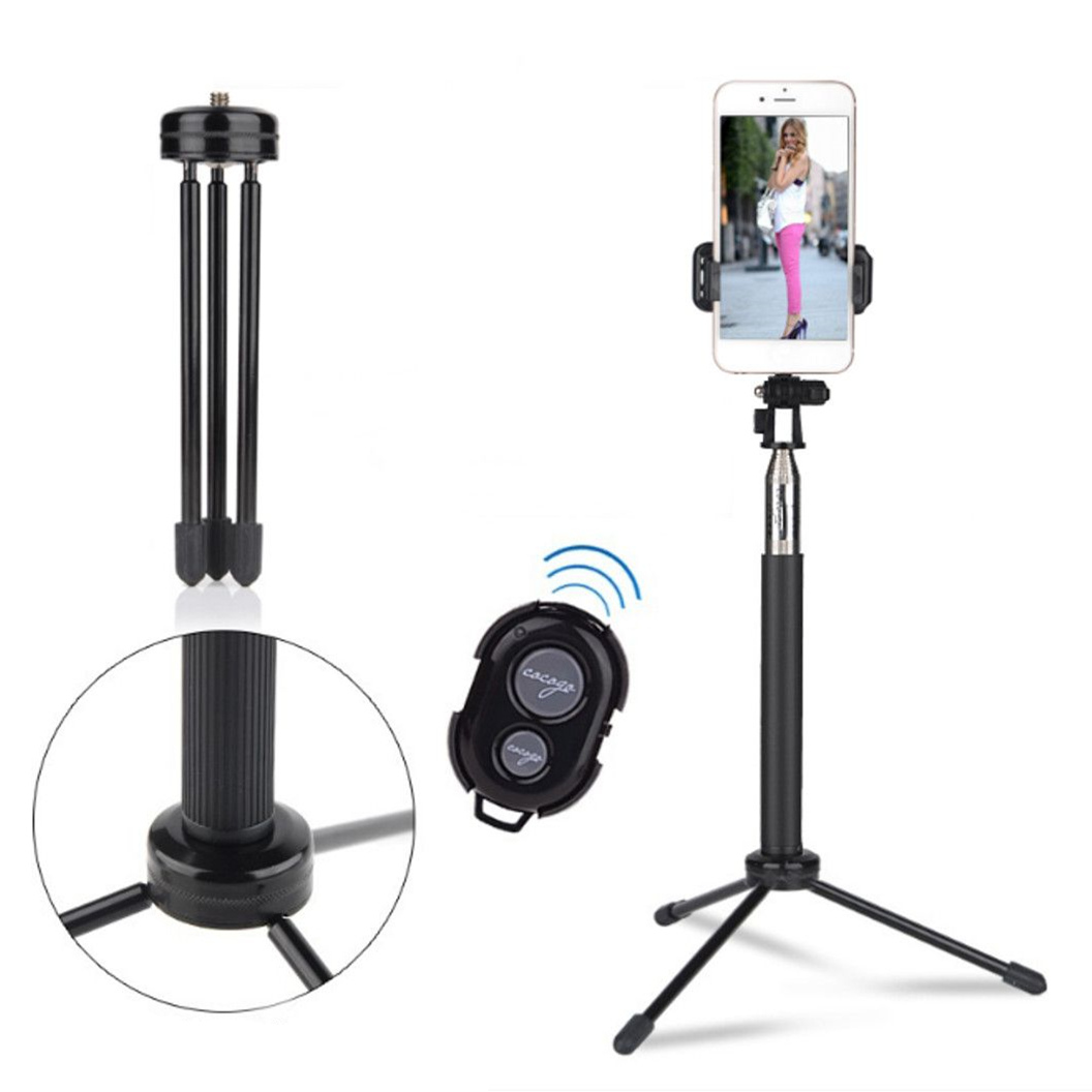 

Bakeey Bluetooth Автоспуск Shutter Selfie Палка Штатив Для Gopro Sport камера сотовый телефон