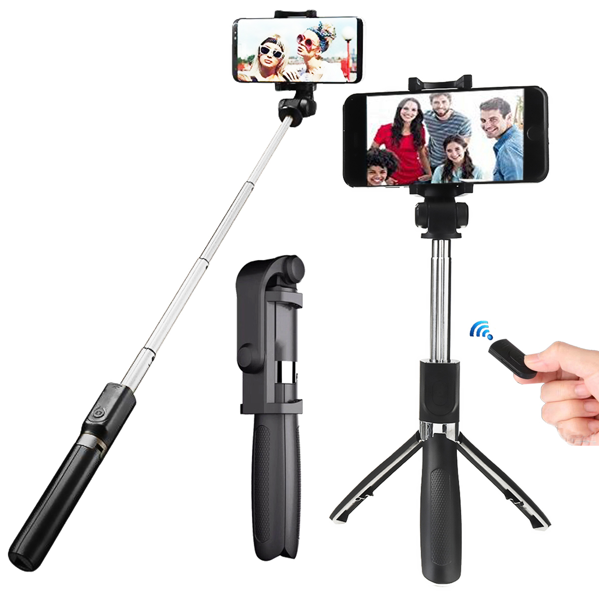 

OLDRIVER L01 Bluetooth Дистанционное Управление Selfie Палка Штатив для 3,5-6,2 "смартфонов