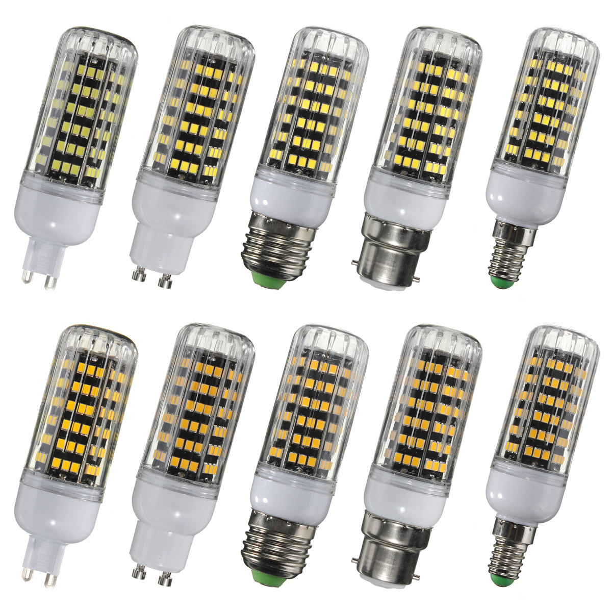 

E14 e27 b22 G9 10w g10 123 СМД 2835 LED покрывают кукуруза свет колбы лампы переменного тока 220В