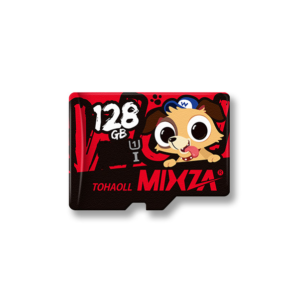

Mixza Год Собаки Ограниченный выпуск Лимитированная серия U1 Микро карточка Карта памяти 128GB TF