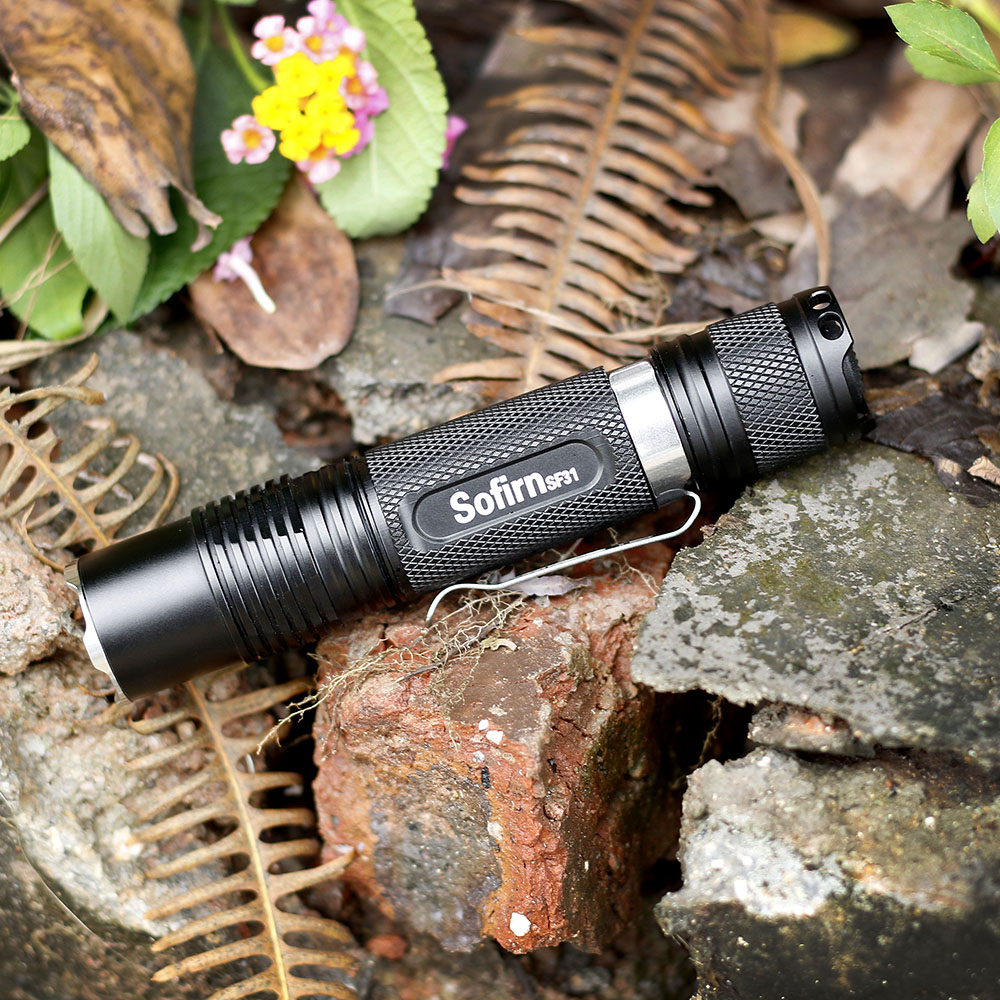 

Sofirn SF31 XM-L2 1000LM 5 Mode Mini Powerful LED Flashlight EDC Pocket Light Penlight