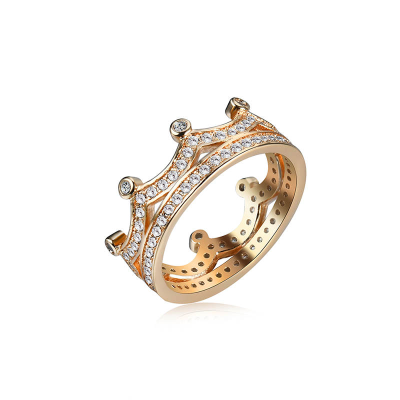

Женское элегантное прекрасное кольцо Медь Кольцо Золотое Кольцо Циркона