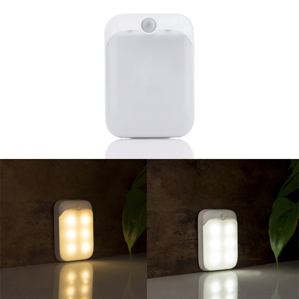 

ARILUX® PIR Motion Sensor 6 LED USB Rechargeable Portable Night Light for Closet Cabinet Camping