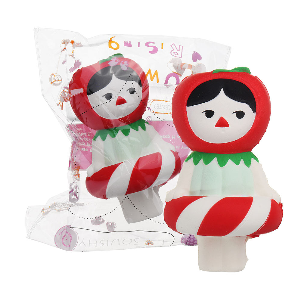

Рождественский подарок Cherry Girl Squishy 13.5 * 8CM Slow Rising Soft Collection Gift Decor Toy