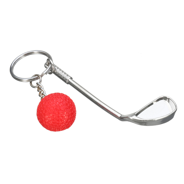 

EDC Gadgets Mini Golf Racket и Ball Key Ring Chain Keyfob Брелок