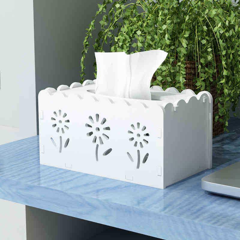 

Tissue Коробка Контейнеры для туалетной бумаги для хранения на рабочем столе