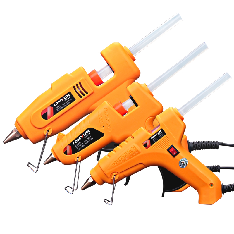 

LOMVUM 30W/80W/100W/80-120W/150W High Temp Hot Melt Glue Gun Graft Repair Heat Gun Pneumatic DIY Tools