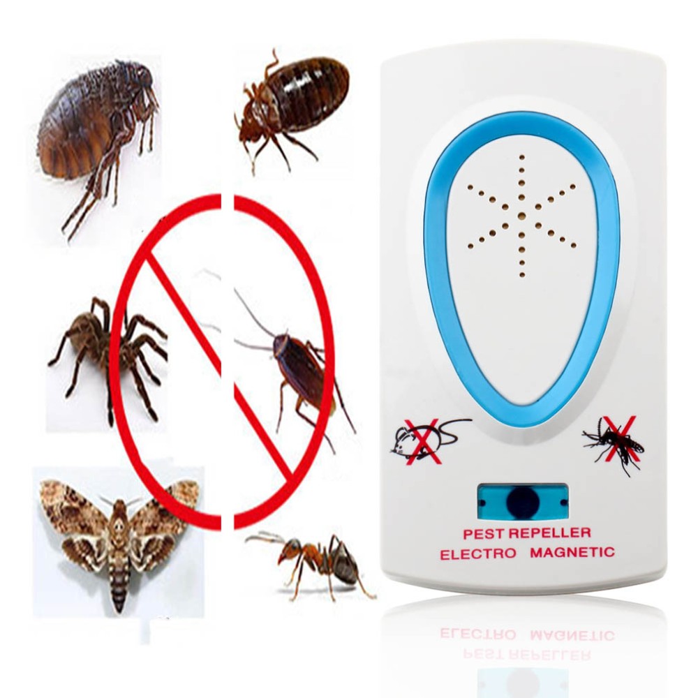 

Электрический рассеиватель москитов Ультразвуковой отпугиватель вредителей для Мышь насекомых с насекомыми-крысами Грызу