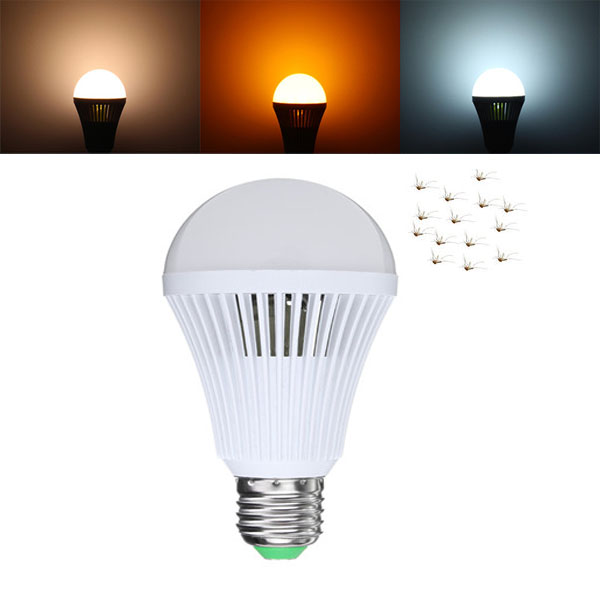 

E27 Mosquito Repeller Insects Killer Camping Tent Emergency LED Light Bulb Outdoor AC85-265V