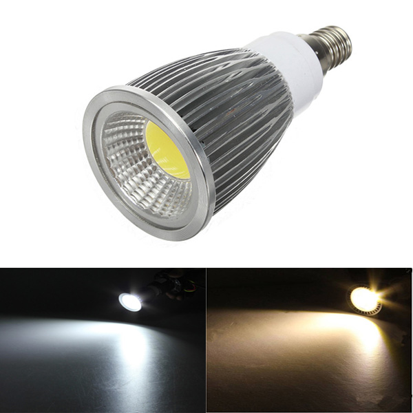 

E14 7W Белый / Warmwhite LED COB Пятно вниз Лампочка Spot Lightt AC 85-265V
