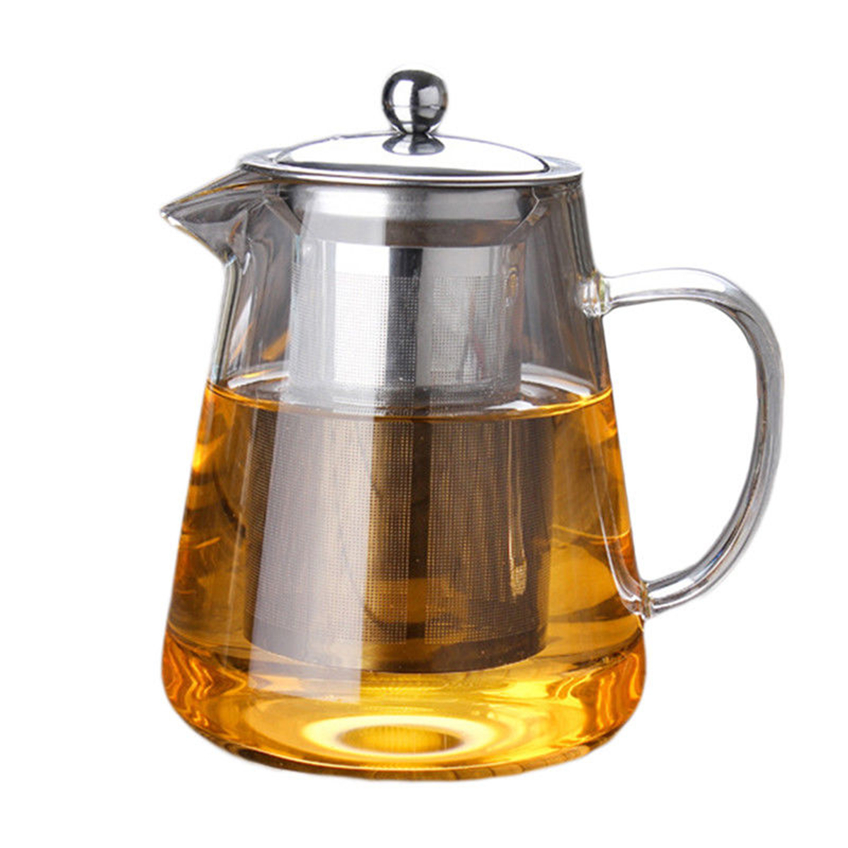 

450 мл Термостойкое прозрачное стекло Чай Горшок с кофе Infuser Чай Лист Травяной горшок