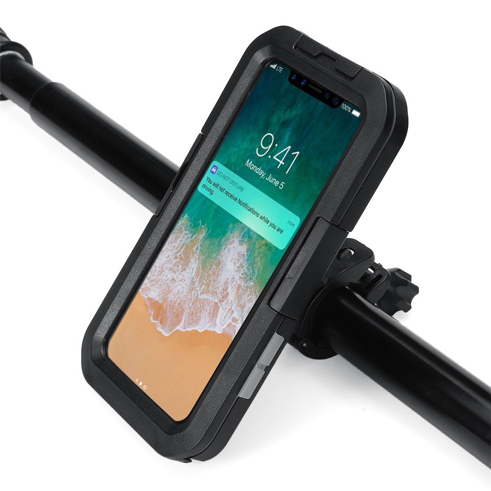 

IPX8 Underwater Водонепроницаемы Чехол мотоцикл Велосипедный держатель для телефона для iPhone XS Max