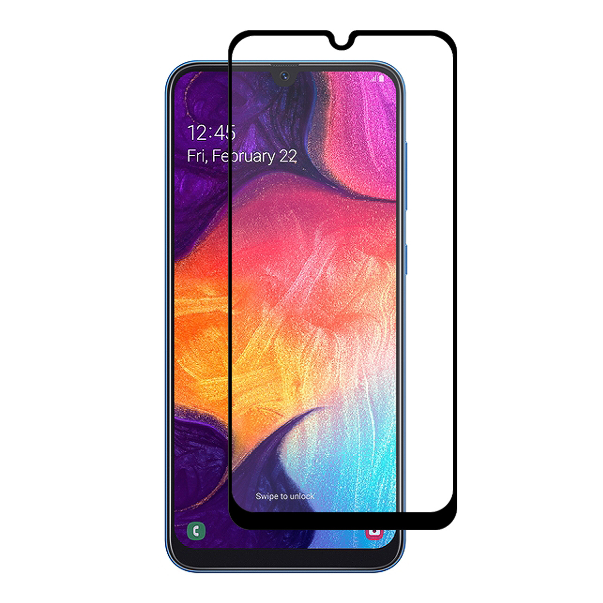 

Enkay 2.5D изогнутый край полный клей закаленное стекло экрана протектор для Samsung Galaxy A30 2019 / Galaxy A50 2019