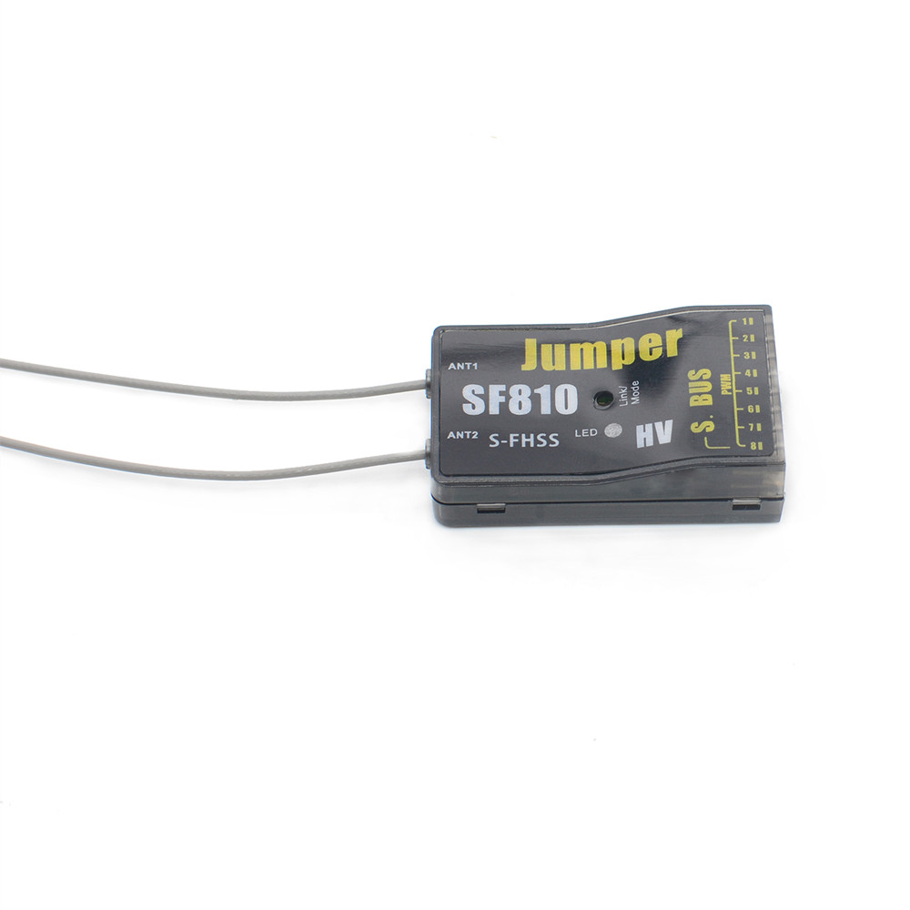 

Jumper SF810 8CH Полный диапазон S-FHSS Приемник SBUS PWM Выход для T8SG Futaba T14SG Радио Передатчик
