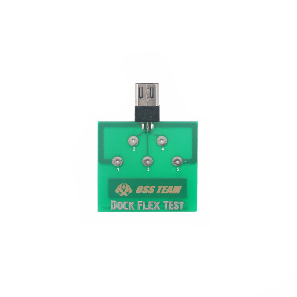 

Micro USB 5 Pin PCB Test Board for Android Mobile Phone Battery Power Charging Dock Flex Easy Test Tool