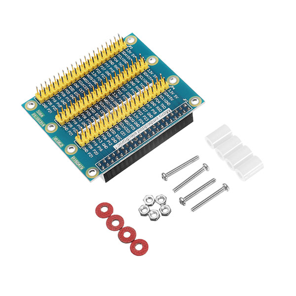 

Expansion Board GPIO With Screw & Nut & Adhesinverubber Feet & Nylon Fixed Seat For Raspberry Pi 2/3