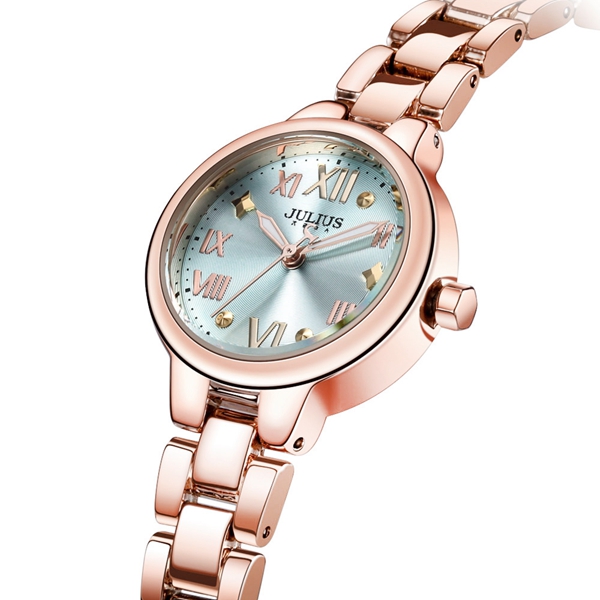 

JULIUS 919 Simple Alloy Case Fashion Girls Students Quartz Wrist Watch