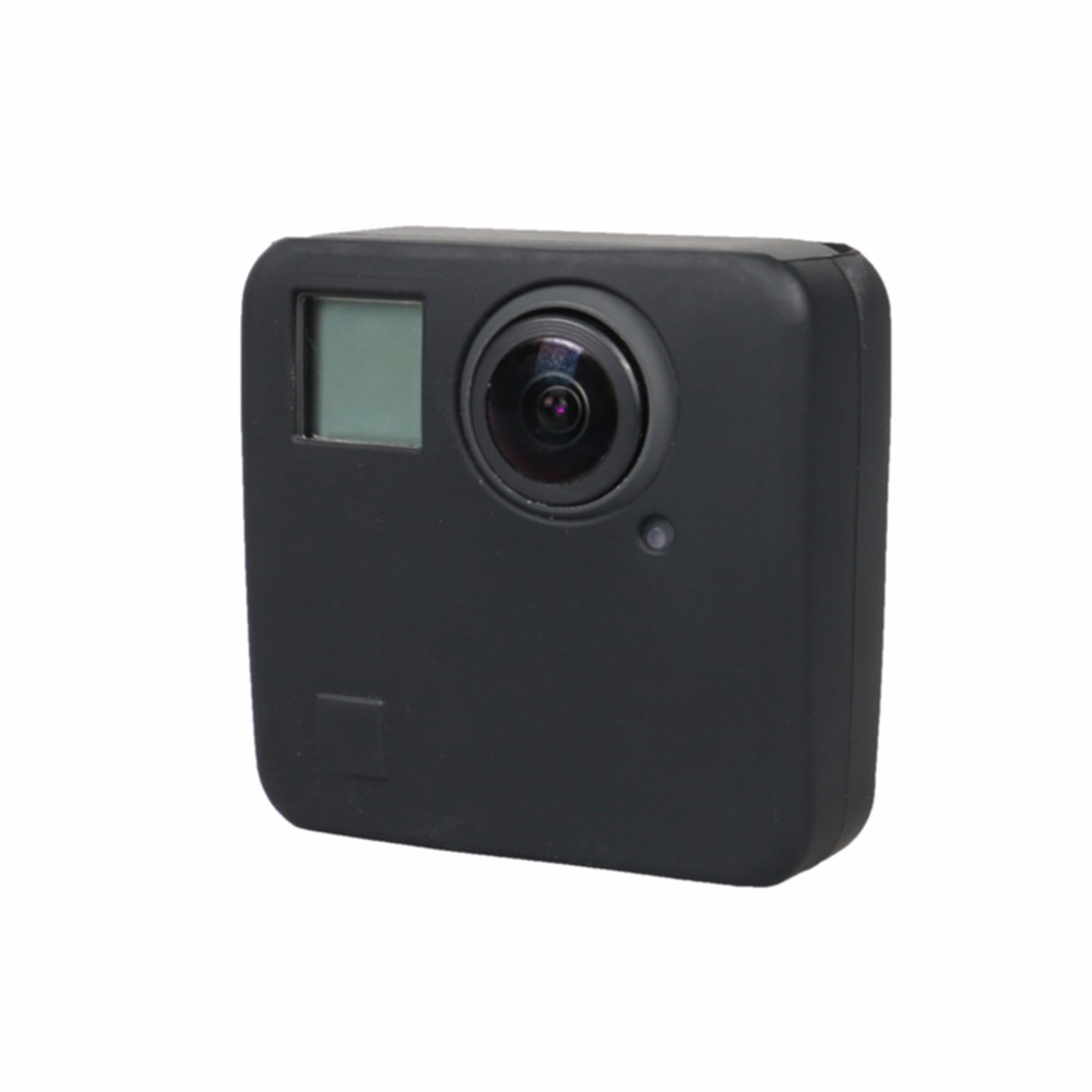 

Силиконовый Защитная Чехол Кожаная обложка камера Аксессуары для GoPro Fusion 360-degree Sports камера