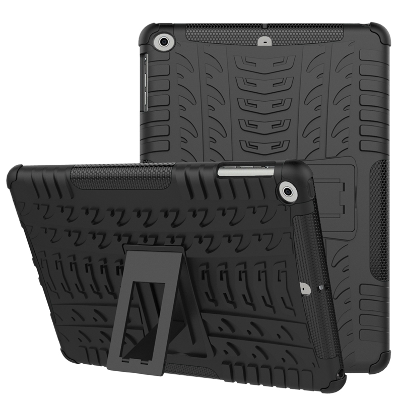 

Текстурированный планшет с теплоотводом Kickstand Чехол For iPad Air / New iPad 9,7 дюймов 2017/iPad 9,7 дюймов 2018