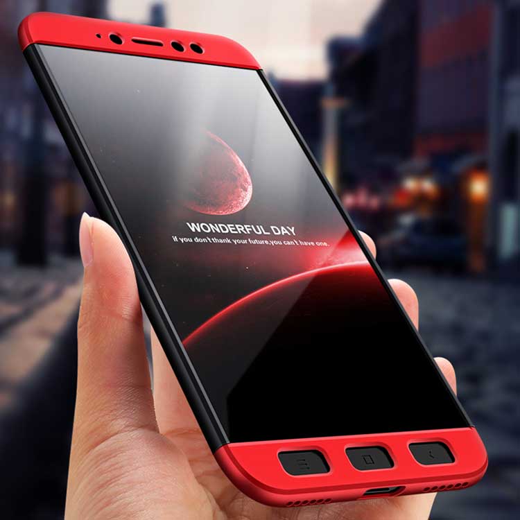 

Bakeey™ 3 in 1 Double Dip 360° Full Protective Case For Xiaomi Redmi Note 5A Prime / Redmi Y1