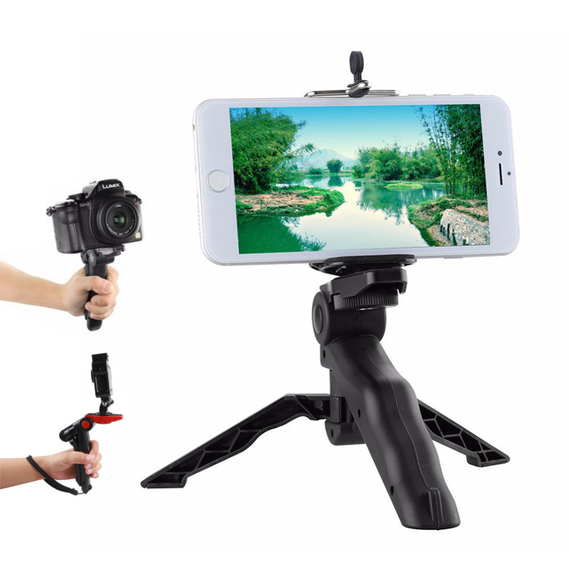 

Portable Mini Rotation Desktop Tripod Stand Stabilizer For Cell Phone Digital Camera