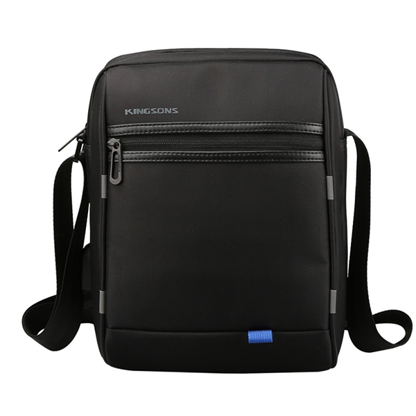 

10-дюймовая мужская нейлоновая внешняя USB-зарядная минималистская наплечная сумка Повседневная деловая крестообразная сумка сумочка