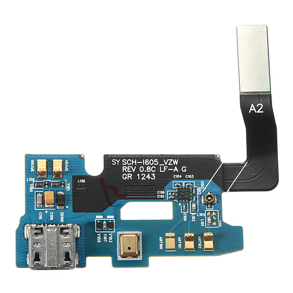

Микро-USB для зарядки гибкий кабель порта с микрофоном для Samsung Galaxy Примечание 2 VERIZON i605