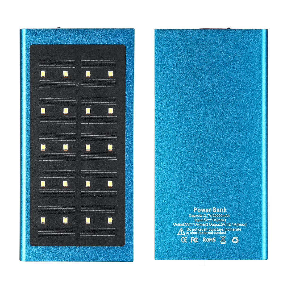 

Ультратонкое Солнечная Powered Батарея Bank USB Солнечная Зарядное устройство 20000mAh Светодиодный Dual USB Зарядное устройство
