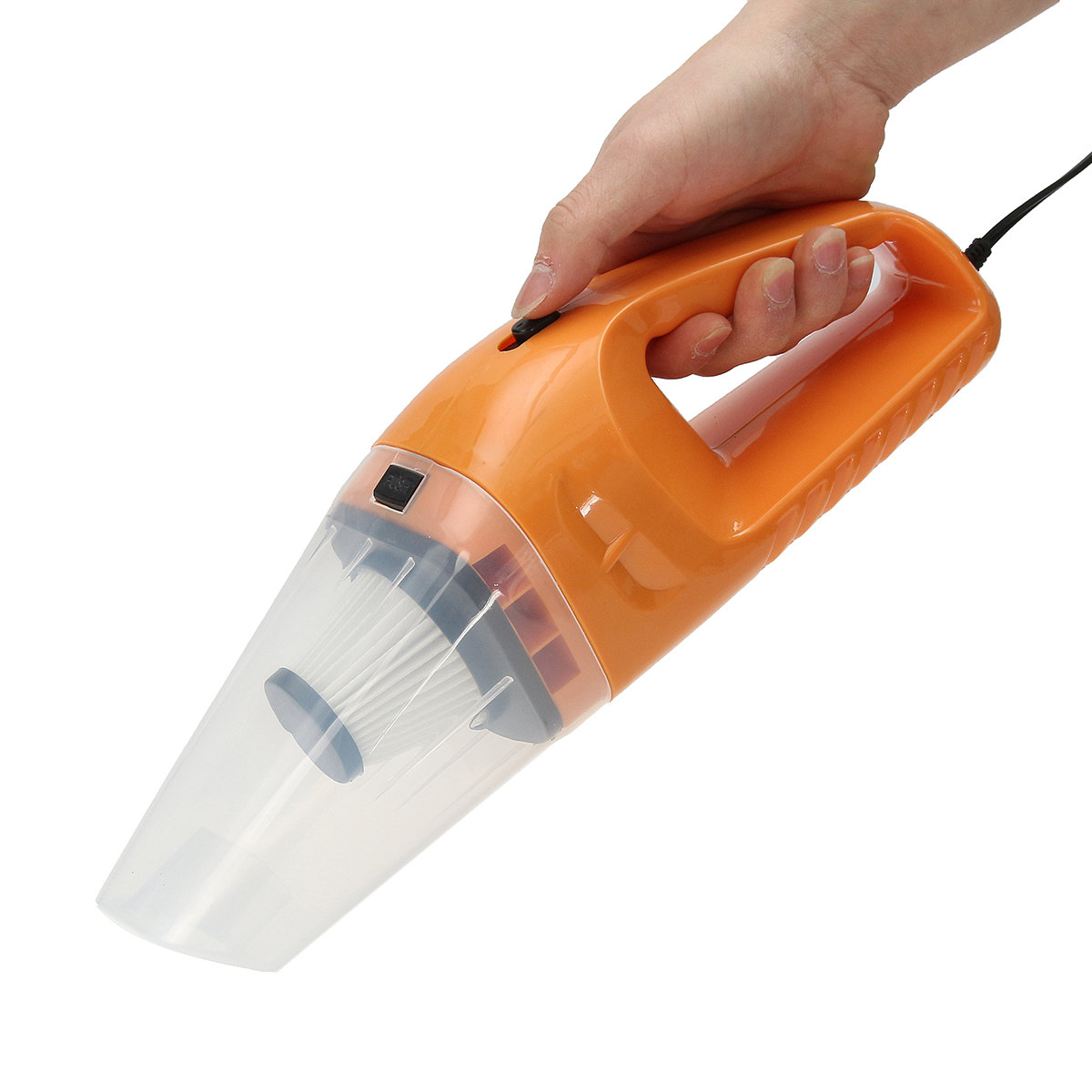 

12V Portable Handheld Cyclonic Car Vacuum Cleaner Wet/Dry Duster Dirt Collector