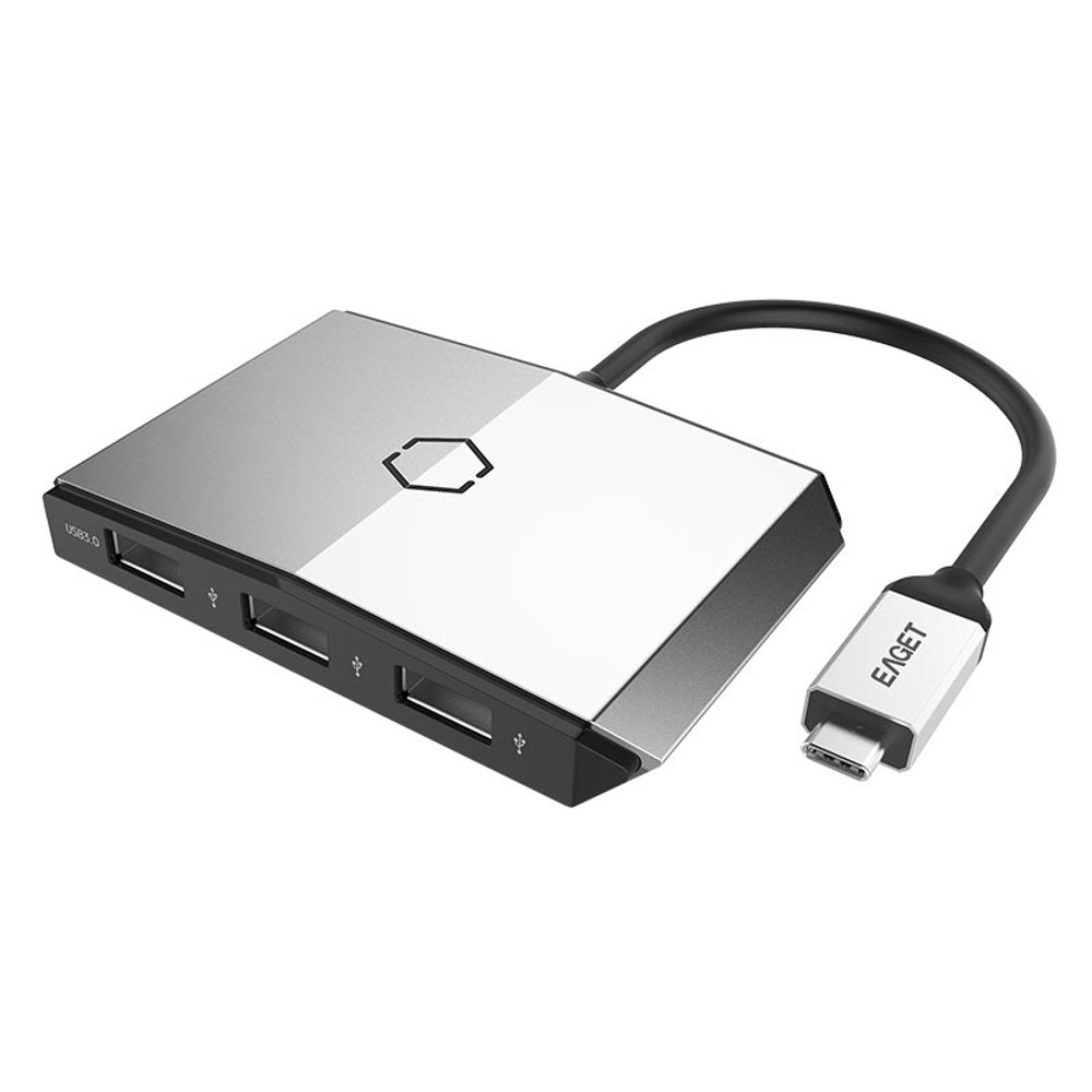 

Eaget CH35s 3 В 1 Type-C до 3 USB 3.0 портов Type-C SD TF Hub Reader для MacBook Tablet PC