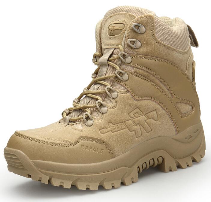 

Outdoor Men's Military Tactical Ankle Martin Boots Combat Army Desert Jungle Hiking Shoes