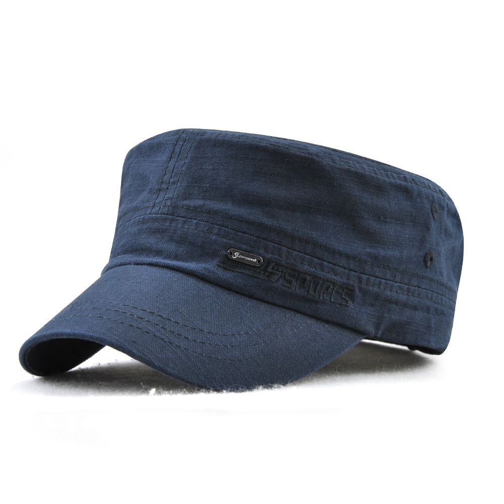 

Мужские регулируемые плоские шляпы Пиковая крышка Cadlet Военный Шляпы