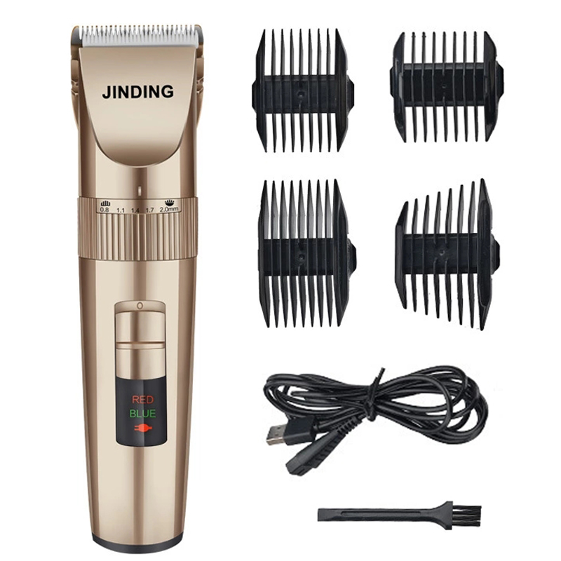 

JINDING LED Дисплей Перезаряжаемый Волосы Clipper Триммер Бритва для бритья Washable Керамический Лезвие для мужчин