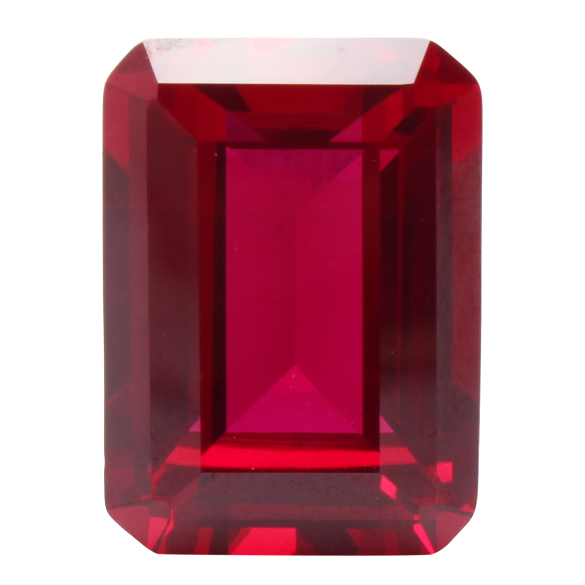 

13x18mm Unheated Rectangular SHape Pigeon Blood Red Ruby Cut Loose Gems Home Decorations