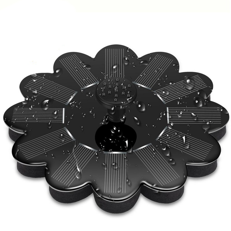 

1.4W 5V Outdoor Floating Solar Fountain Sunflower Water Pump Solar Panel Plants Watering Pool Garden Pumps Floating Solar Power Fountain Panel Kit Garden Water Pump Pool Watering Wide Irrigation Pumps