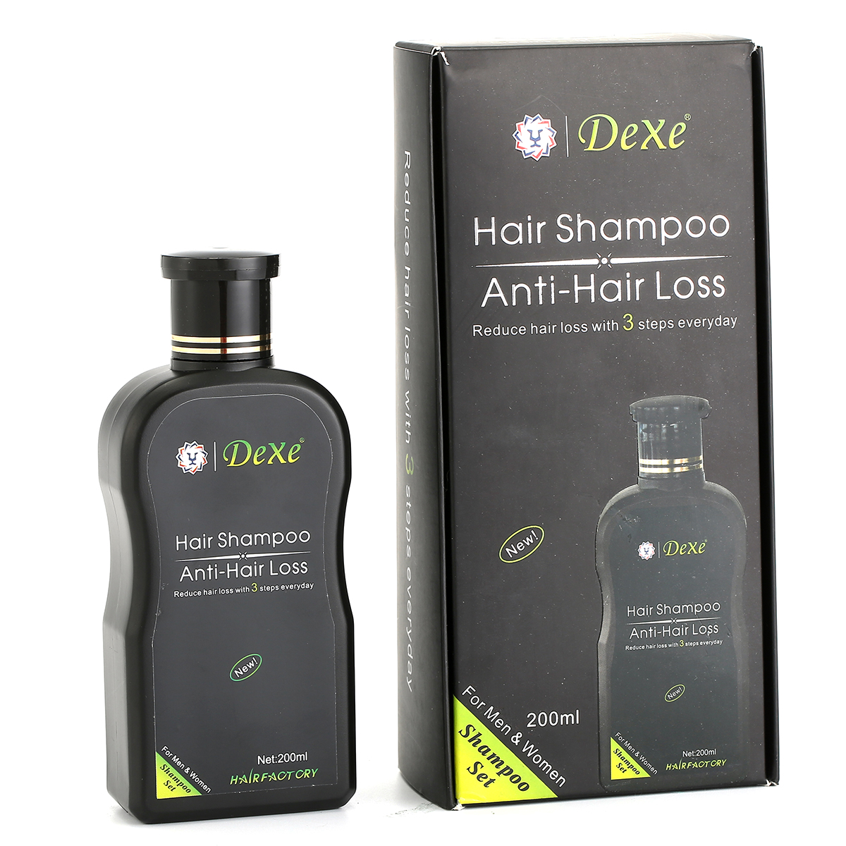 

Dexe Hair Shampoo 200ml Anti hair Loss Chinese Herbal Hair Growth For Men&Women