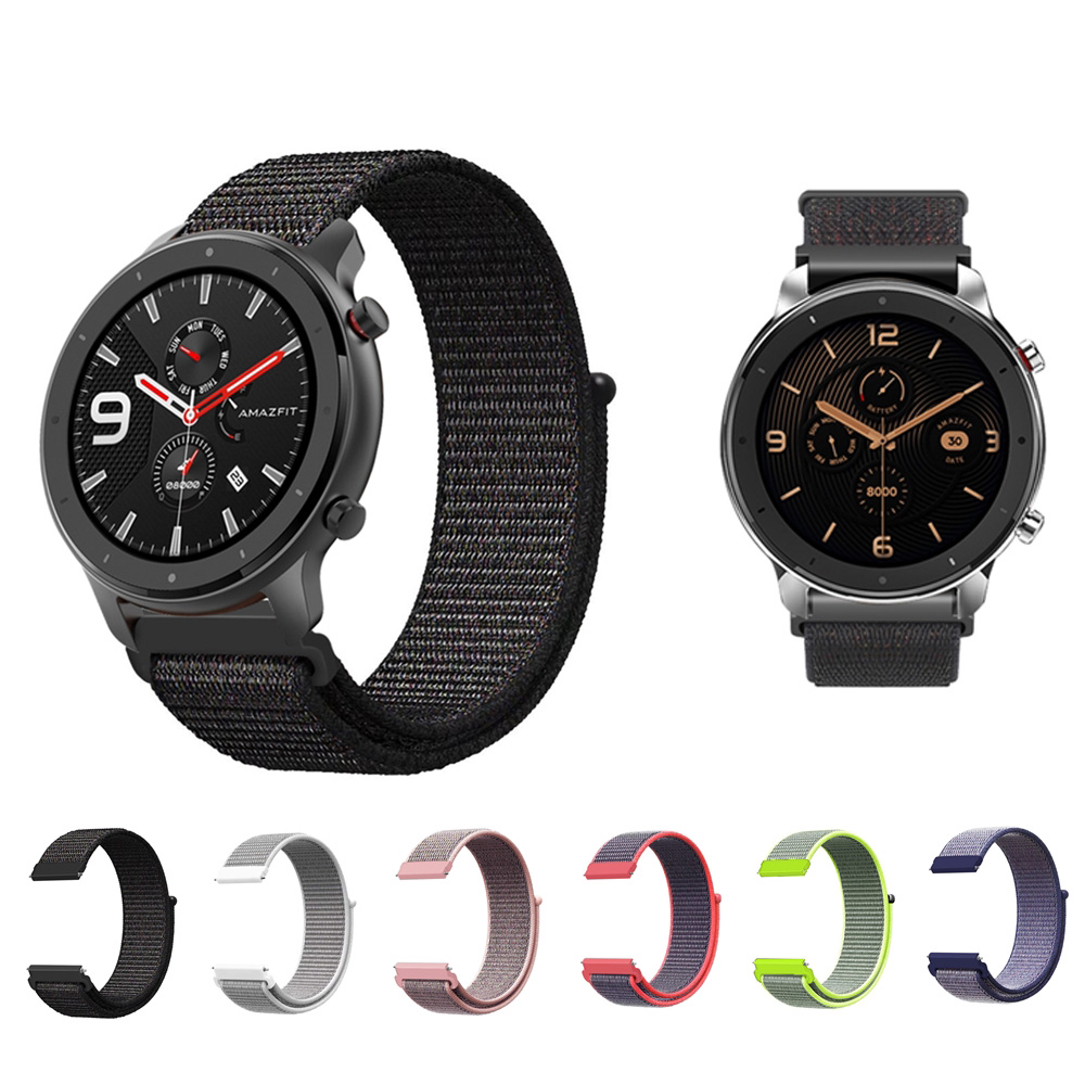 

Нейлоновые часы Стандарты Замена ремешка для часов для 47-мм Amazfit GTR Smart Watch
