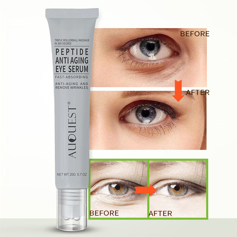 

Полипептидный крем для глаз против морщин удалить Dark Circle Eye Сумка Anti-Puffiness Ролик Уход за кожей вокруг глаз