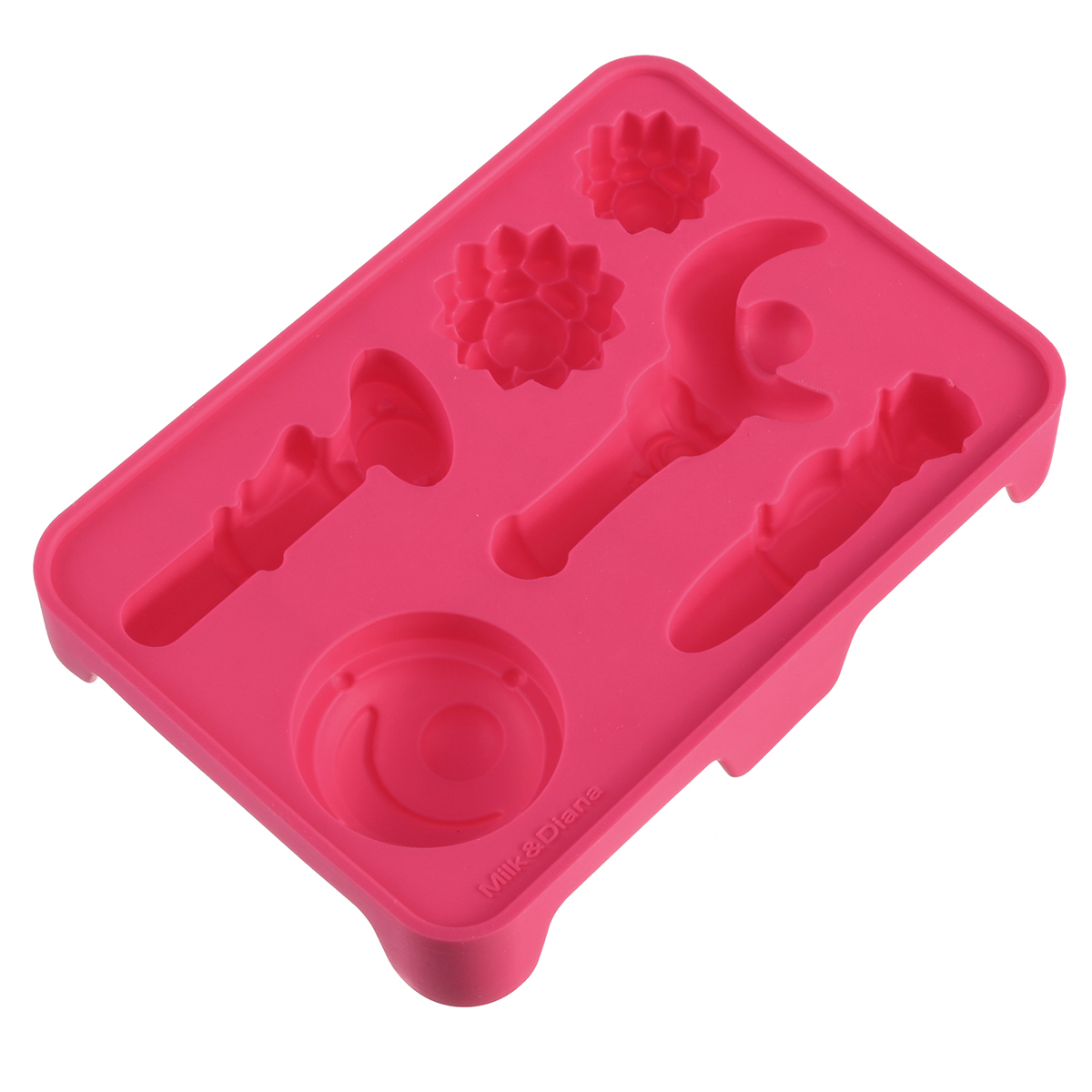 

DIY Silicone Mold Chocolate Ice Cube Solid Mould Gift Props For 3D Sailor Moon