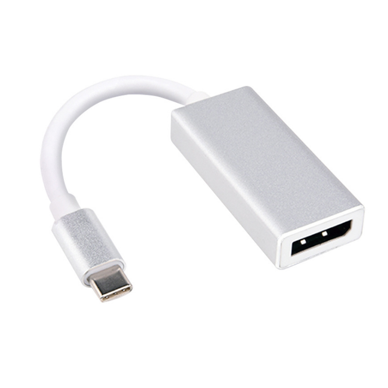 

HOWEI HW-TC04 USB3.1 Type-C to DP HD Adapter Cable 10Gbps Aluminum Alloy Connector USB Hub for Monitor Laptop