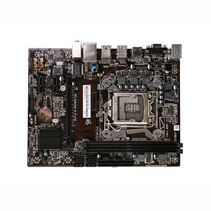 

Colorful® C.H110M-VH All Solid State Version V20 H110M Chip M-ATX Motherboard Mainboard for Intel LGA 1151