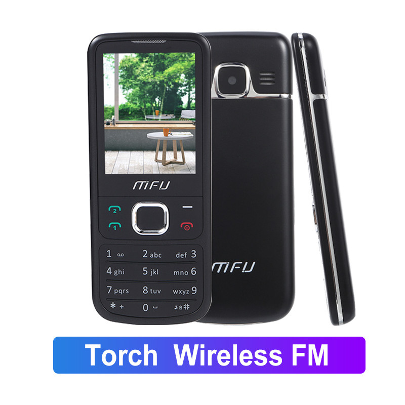

MFU M670 2.4 Inch 1000mAh FM With Magic Voice Flashlight Lound Speaker Dual SIM Card Dual Standby Feature Phone