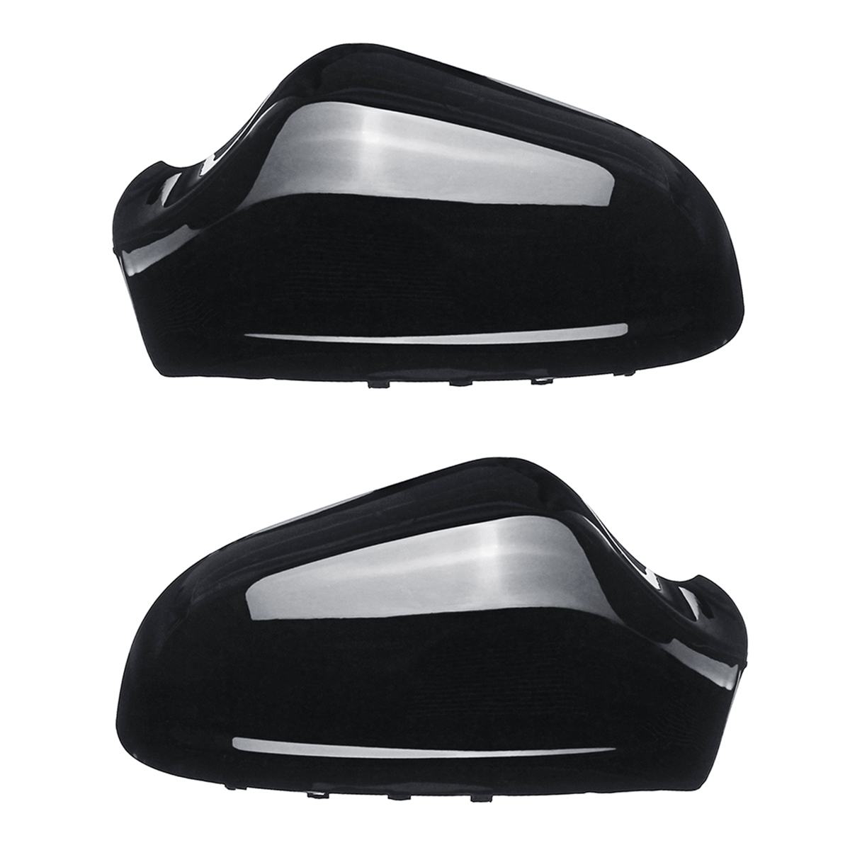 

Left/Right Car Rearview Wing Mirror Cover Cap Black For Opel Vauxhall Astra MK5 2010-2013