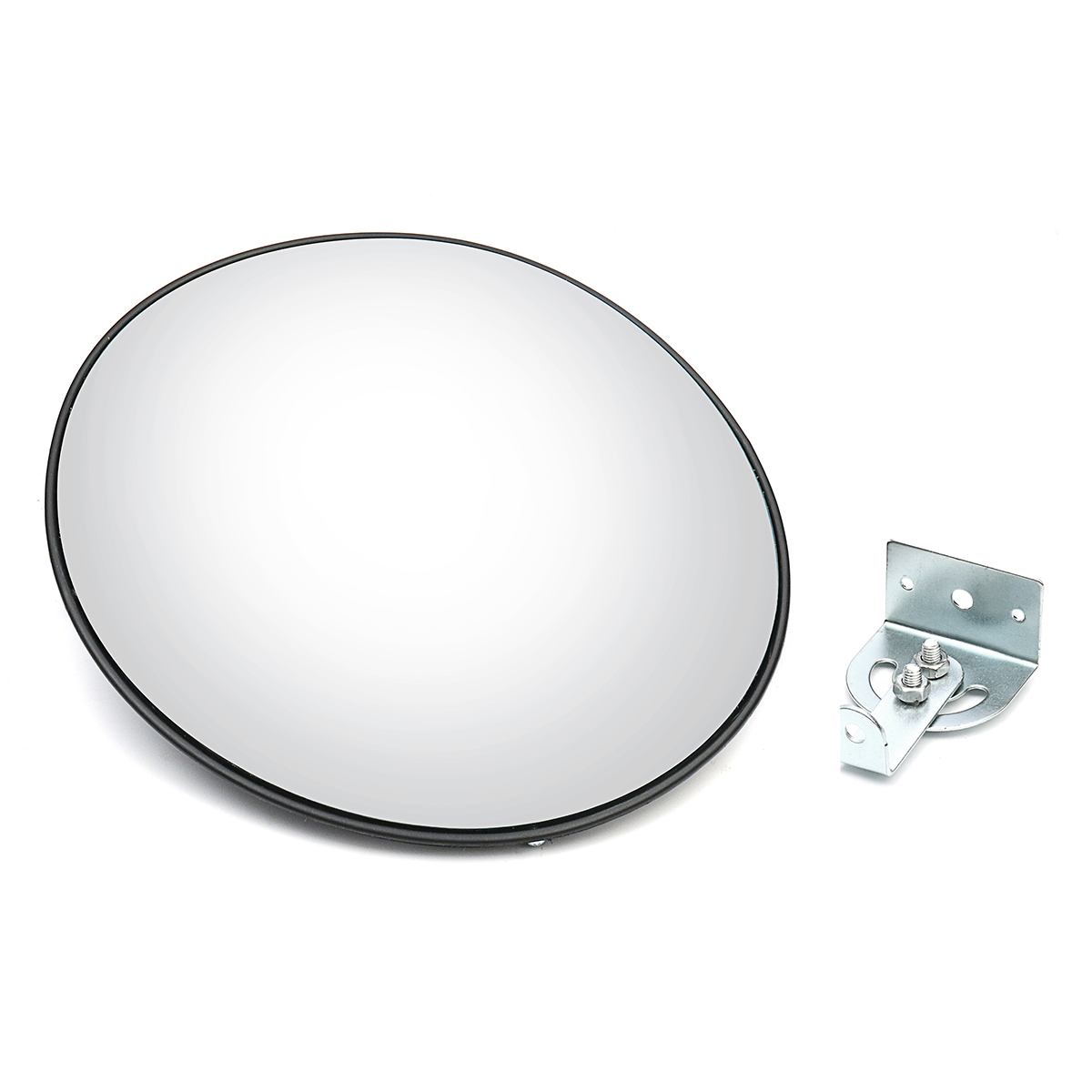 

30cm Wide Angle Security Curved Convex Road Traffic Mirrors Safety Driveway