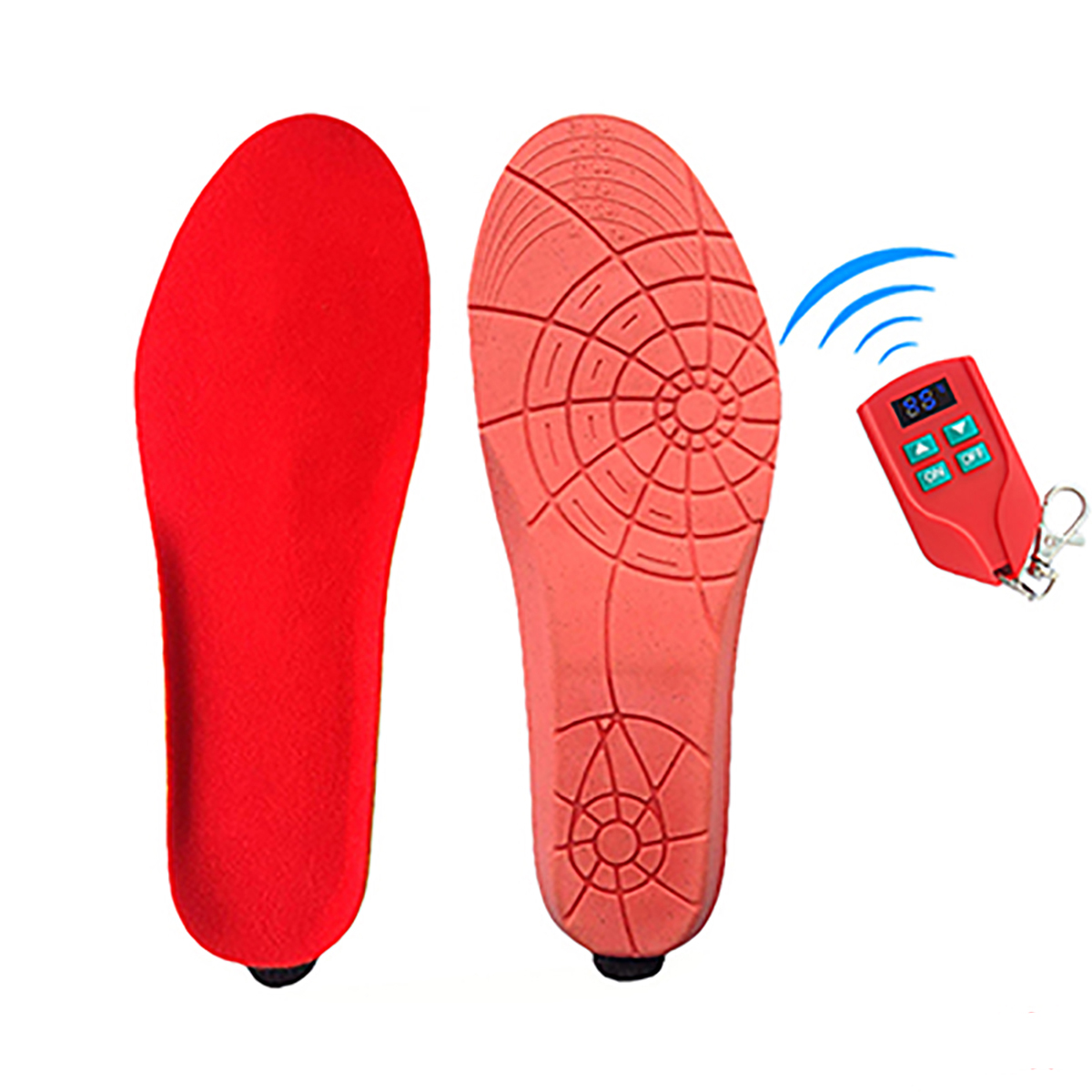 

41-46 Код Портативная беспроводная стелька с подогревом для обуви с подогревом для ног, аккумуляторная, 2000 мАч
