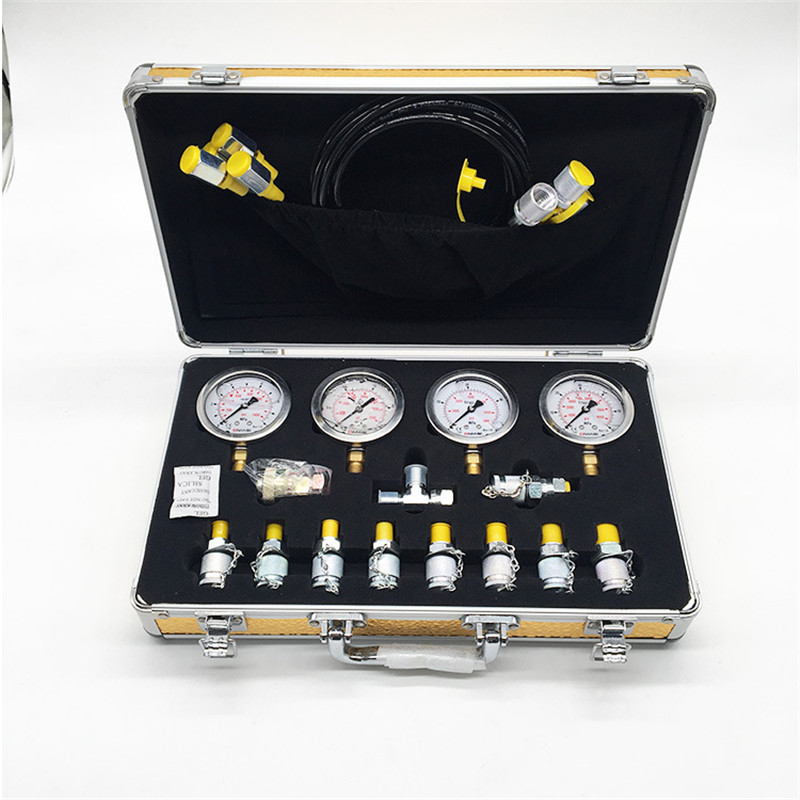

Portable High Precision Testing Table Hydraulic Pump Pressure Gauge Box Kit