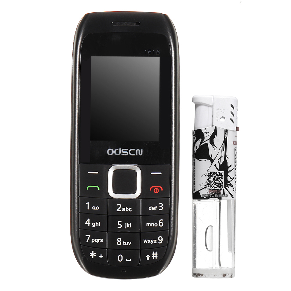 

ODSCN 1616 1.77 inch 3000mAh FM Radio Whatsapp bluetooth Vibration Dual SIM Card Dual Stand Feature Phone