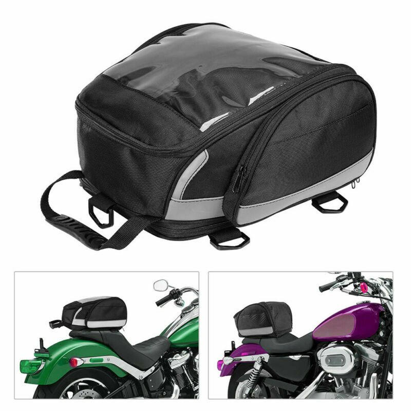 

Motorcycle Screen Touch Rear Helmet Tail Seat Saddlebags Fuel Tank Bag Cycling Waterproof Shoulder Mobile Phone Navigati