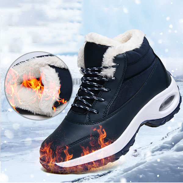 

Women Slip Resistant Air Cushion Comfy Boots Sneakers