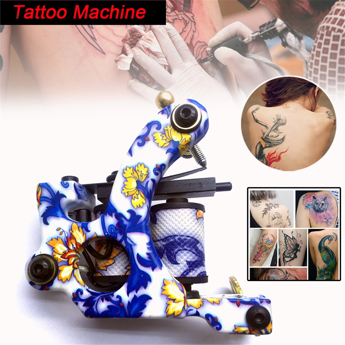 

Stainless Steel Tattoo Machine Shader Liner Assorted